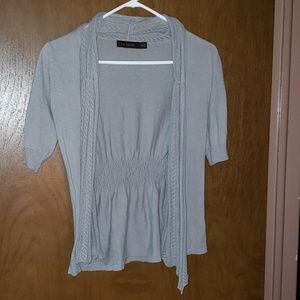 Short sleeved cardigan